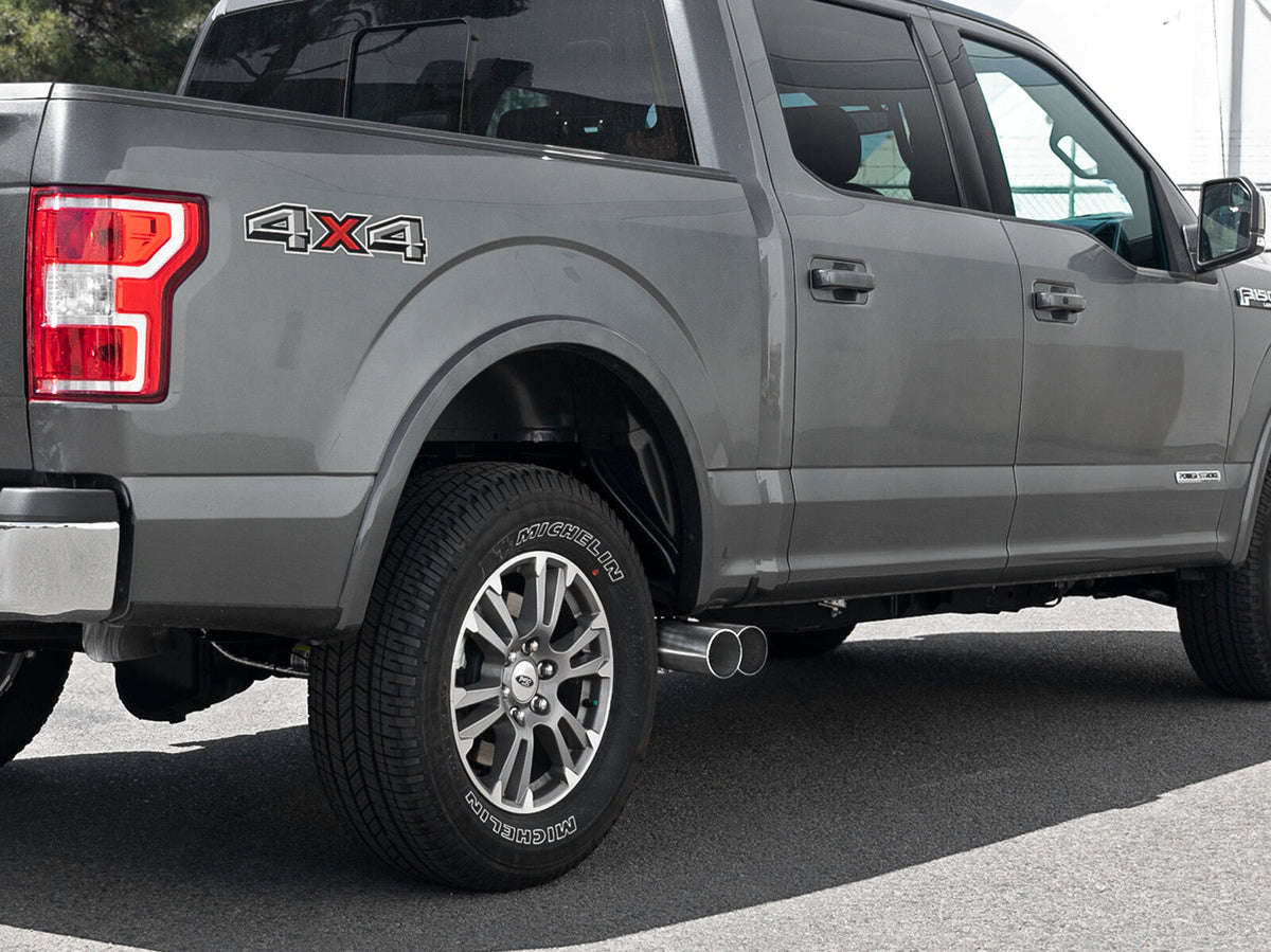 Rebel 409 Stainless Steel Dpf-Back Exhaust System w/ Dual Tips Ford F-150 18-21 V6-3.0L (td) aFe Power aFe Power