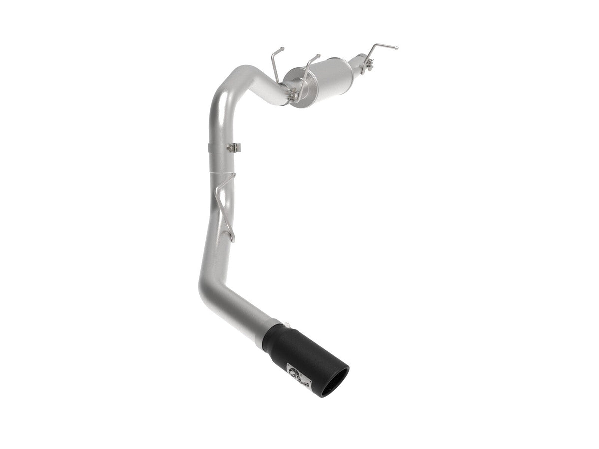 Apollo GT Series 3-1/2 Inch Stainless Steel Axle-Back Exhaust System w/ Tip Ford F-250/F-350 17-26 V8-6.2/6.8/7.3L Moderate Sound Level aFe Power aFe Power