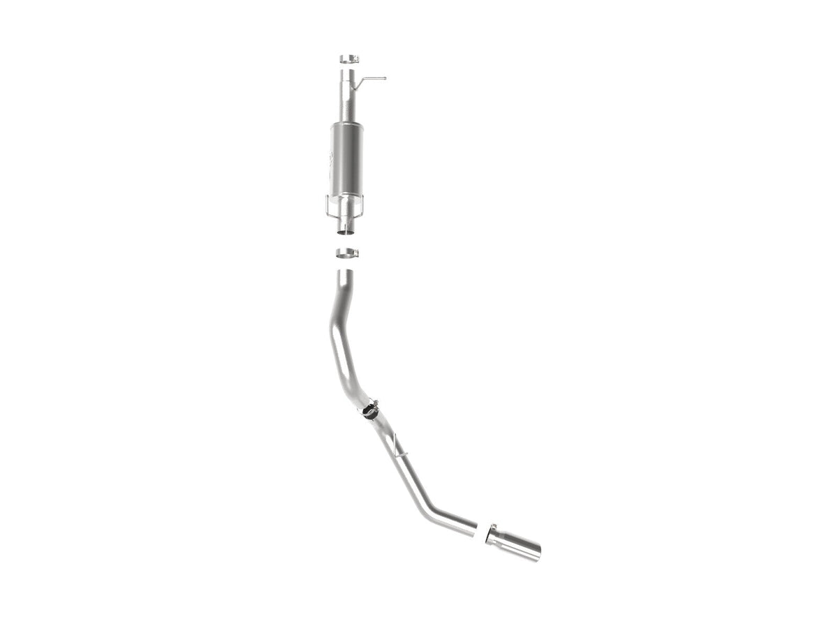 Apollo GT Series 3-1/2 Inch Stainless Steel Axle-Back Exhaust System w/ Tip Ford F-250/F-350 17-26 V8-6.2/6.8/7.3L Moderate Sound Level aFe Power aFe Power