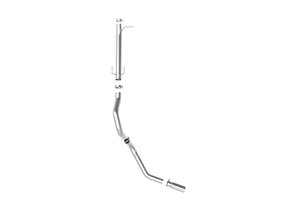 Apollo GT Series 3-1/2 Inch Stainless Steel Axle-Back Exhaust System w/ Tip Ford F-250/F-350 17-26 V8-6.2/6.8/7.3L Aggressive Sound Level aFe Power aFe Power