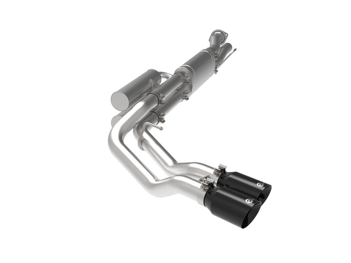 Rebel Series 3 Inch 409 Stainless Steel Cat-Back Exhaust System w/ Tip Ford F-250/F-350 17-26 V8-6.2/6.8/7.3L aFe Power aFe Power