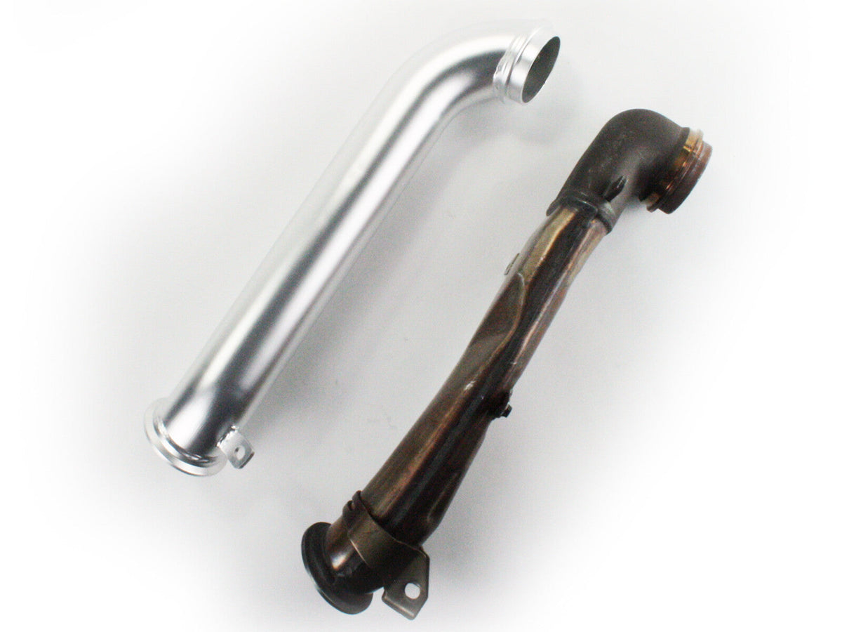 Mach Force-Xp 3 Inch 409 Stainless Steel Downpipe GM Diesel Trucks 04-10 V8-6.6L (td) Lly/Lbz/Lmm aFe Power aFe Power