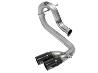 Rebel Series 3 Inch 409 Stainless Steel Dpf-Back Exhaust System w/Black Tip GM Colorado/Canyon 16-22 L4-2.8L (td) Lwn aFe Power