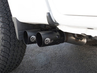 Rebel Series 3 Inch 409 Stainless Steel Dpf-Back Exhaust System w/Black Tip GM Colorado/Canyon 16-22 L4-2.8L (td) Lwn aFe Power