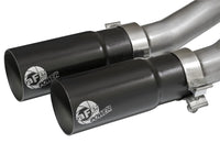 Rebel Series 3 Inch to 2-1/2 Inch 409 Stainless Steel Cat-Back Exhaust w/Black Tip Silverado/Sierra 1500 09-18 Reg Cab/Short Bed V6-4.3/V8-4.8/5.3L aFe Power