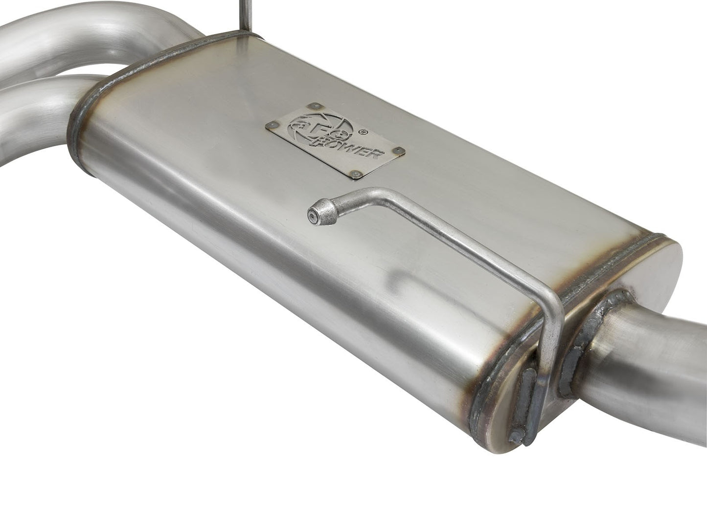 Rebel Series 3 Inch to 2-1/2 Inch 409 Stainless Steel Cat-Back Exhaust w/Black Tip Silverado/Sierra 1500 09-18 Reg Cab/Short Bed V6-4.3/V8-4.8/5.3L aFe Power
