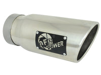 Apollo GT Series 3 Inch 409 Stainless Steel Cat-Back Exhaust System w/ Polish Tip GM Silverado/Sierra 1500 19-26 L4-2.7L (t) aFe Power