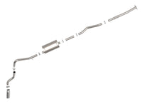 Apollo GT Series 3 Inch 409 Stainless Steel Cat-Back Exhaust System w/ Polish Tip GM Silverado/Sierra 1500 19-26 L4-2.7L (t) aFe Power