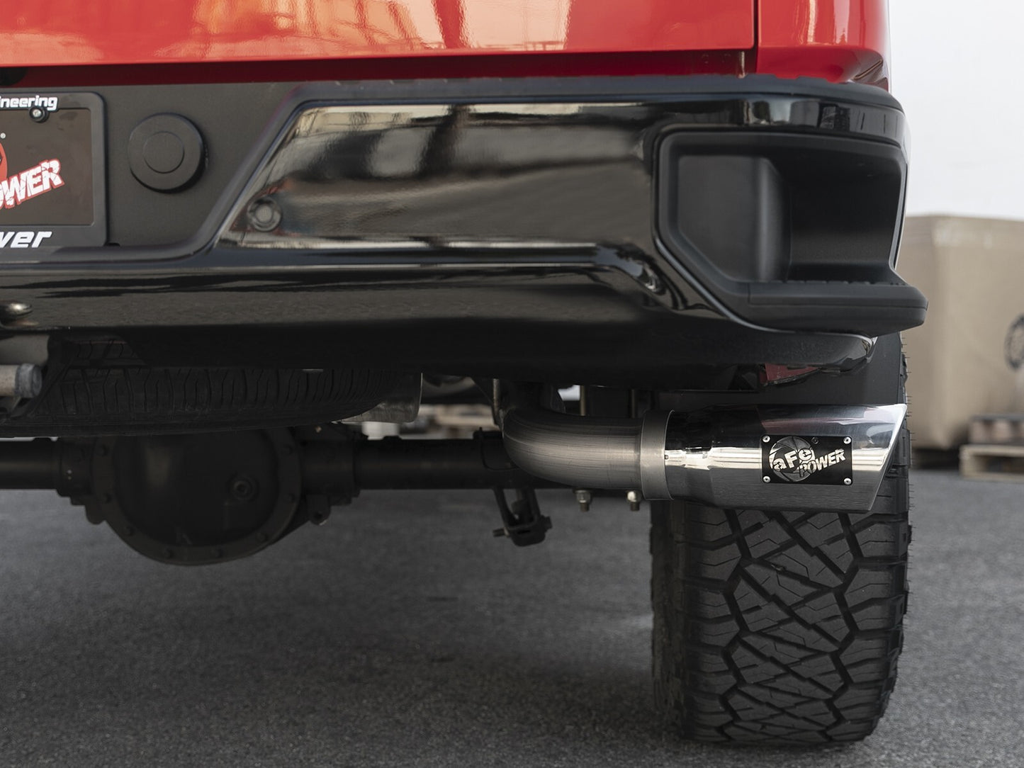 Apollo GT Series 3 Inch 409 Stainless Steel Cat-Back Exhaust System w/ Polish Tip GM Silverado/Sierra 1500 19-26 L4-2.7L (t) aFe Power