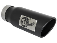 Apollo GT Series 3 Inch 409 Stainless Steel Cat-Back Exhaust System w/ Black Tip GM Trucks 09-18 V6-4.3L/V8-4.8/5.3L aFe Power