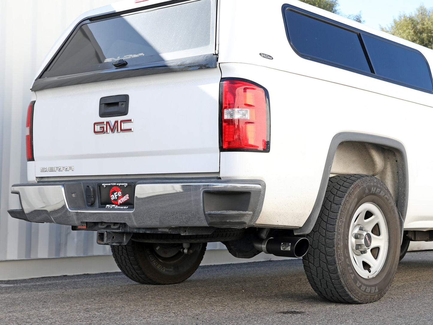 Apollo GT Series 3 Inch 409 Stainless Steel Cat-Back Exhaust System w/ Black Tip GM Trucks 09-18 V6-4.3L/V8-4.8/5.3L aFe Power