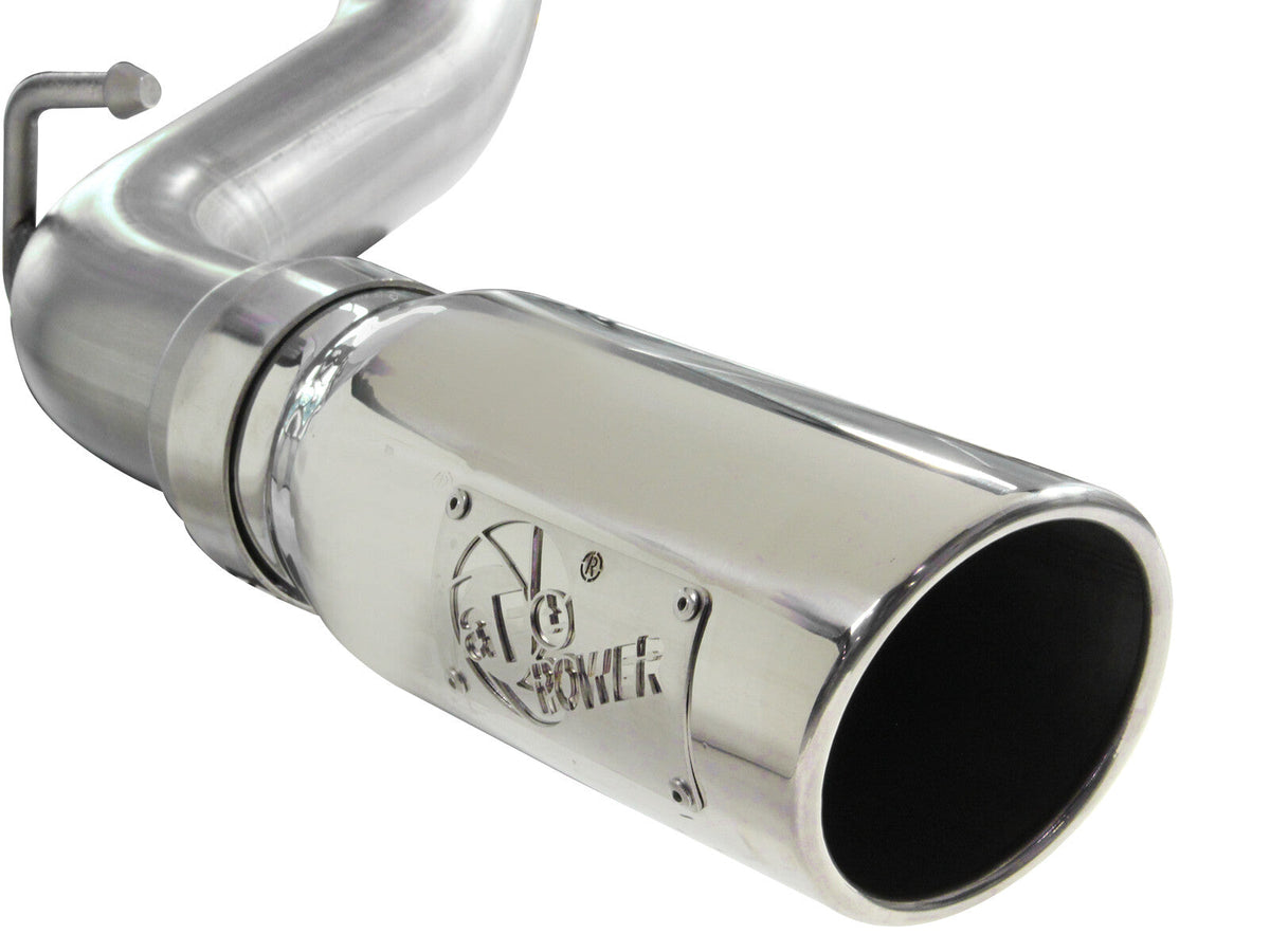 Mach Force-Xp 3 Inch 409 Stainless Steel Cat-Back Exhaust System w/Polished Tip Toyota Tacoma 05-12 V6-4.0L aFe Power aFe Power