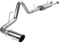 Mach Force-Xp 3 Inch 409 Stainless Steel Cat-Back Exhaust System w/Polished Tip Toyota Tundra 07-09 V8-5.7L aFe Power aFe Power