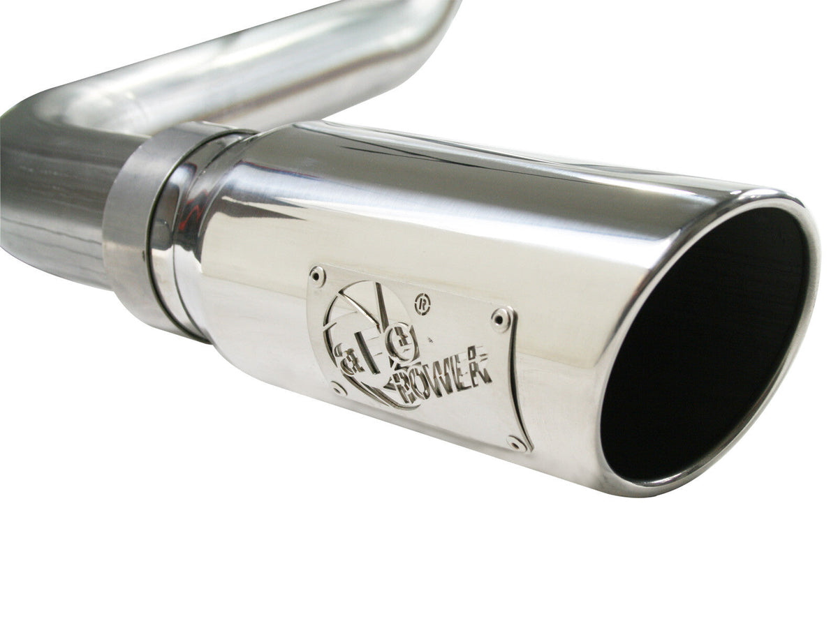 Mach Force-Xp 3 Inch 409 Stainless Steel Cat-Back Exhaust System w/Polished Tip Toyota Tundra 07-09 V8-5.7L aFe Power aFe Power