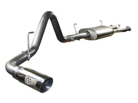 Mach Force-Xp 2-1/2 Inch to 3 Inch 409 Stainless Steel Cat-Back Exhaust w/Polish Tip Toyota Tundra 07-09 V8-4.7L aFe Power aFe Power
