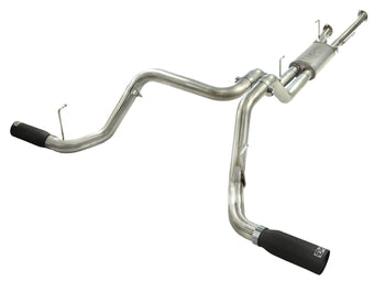 compare product Mach Force-Xp 2-1/2 Inch to 3 Inch 409 Stainless Steel Cat-Back Exhaust w/ Black Tip Toyota Tundra 10-21 V8-5.7L aFe Power