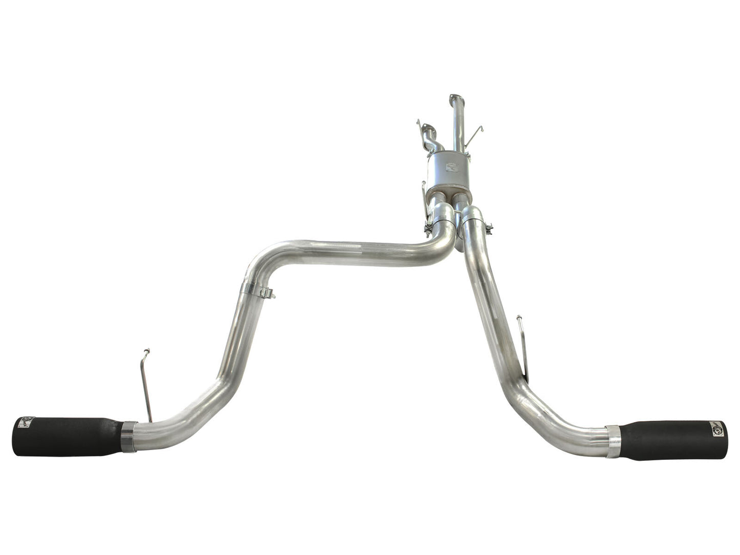 Mach Force-Xp 2-1/2 Inch to 3 Inch 409 Stainless Steel Cat-Back Exhaust w/ Black Tip Toyota Tundra 10-21 V8-5.7L aFe Power