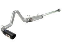 Mach Force-Xp 2-1/2 Inch 409 Stainless Steel Cat-Back Exhaust System w/Black Tip Toyota Tacoma 13-15 V6-4.0L aFe Power