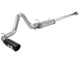 Mach Force-Xp 2-1/2 Inch 409 Stainless Steel Cat-Back Exhaust System w/Black Tip Toyota Tacoma 13-15 V6-4.0L aFe Power