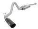 Mach Force-Xp 2-1/2 Inch 409 Stainless Steel Cat-Back Exhaust System w/Black Tip Toyota Tacoma 13-15 L4-2.7L aFe Power aFe Power