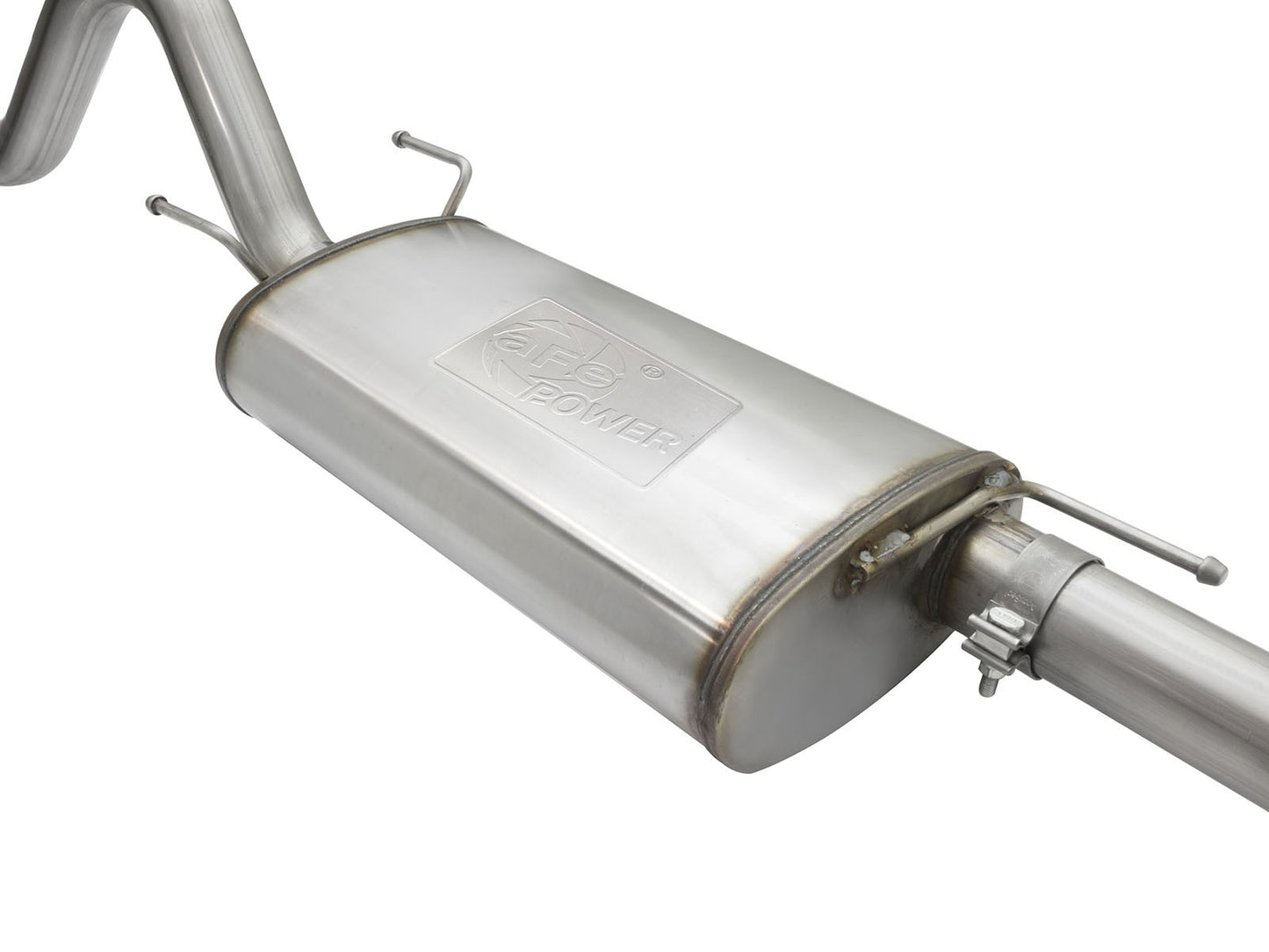 Mach Force-Xp 3 Inch 409 Stainless Steel Cat-Back Exhaust System w/Polished Tip Toyota Tacoma 16-23 V6-3.5L aFe Power