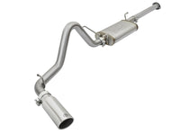 Mach Force-Xp 2-1/2 Inch 409 Stainless Steel Cat-Back Exhaust System w/Polished Tip Toyota Tacoma 05-12 L4-2.7L aFe Power aFe Power