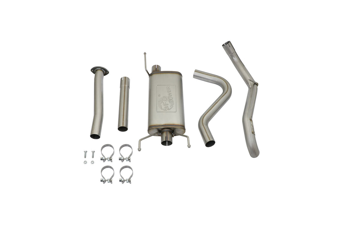Mach Force-Xp 2-1/2 Inch 409 Stainless Steel Cat-Back Hi-Tuck Exhaust System Toyota Tacoma 16-23 L4-2.7L/V6-3.5L aFe Power aFe Power