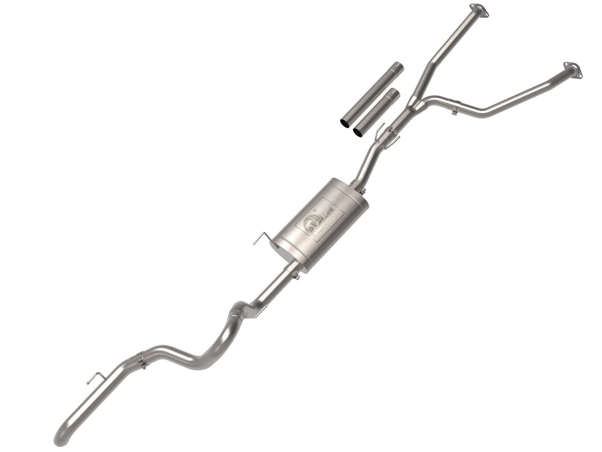 Apollo GT Series 2-1/2 Inch to 3 Inch 409 SS Cat-Back Hi-Tuck Exhaust System Toyota Tundra 22-26 V6-3.4L (tt) aFe Power aFe Power