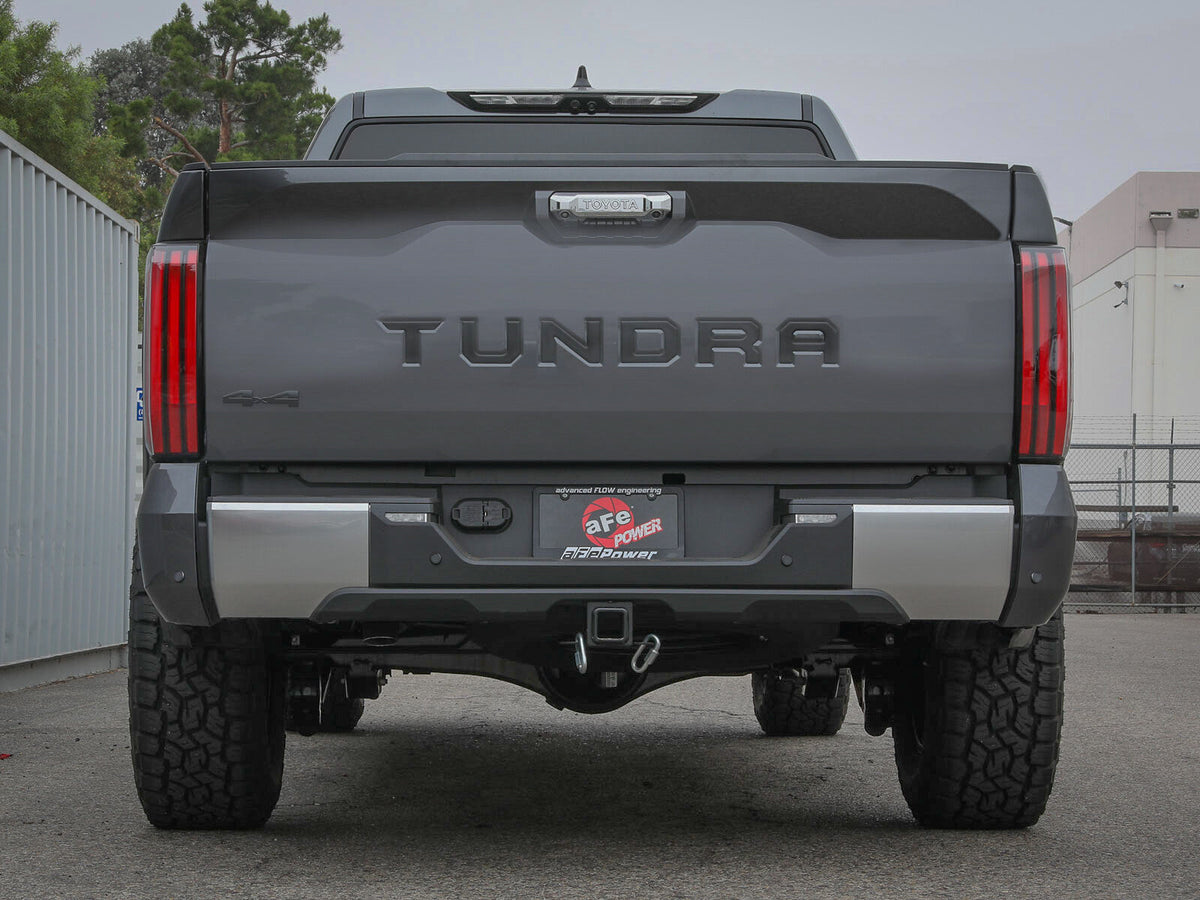 Apollo GT Series 2-1/2 Inch to 3 Inch 409 SS Cat-Back Hi-Tuck Exhaust System Toyota Tundra 22-26 V6-3.4L (tt) aFe Power aFe Power