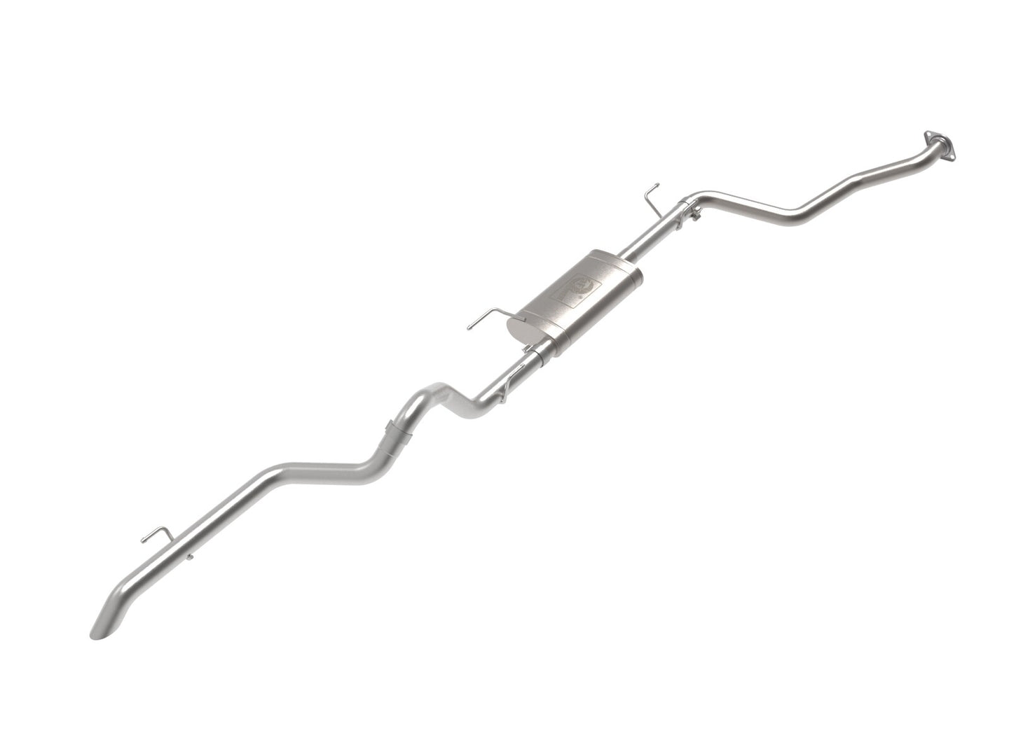 Mach Force-Xp 2-1/2 Inch 409 Stainless Steel Cat-Back Hi-Tuck Exhaust System Toyota Tacoma 24-26 L4-2.4L (t) aFe Power