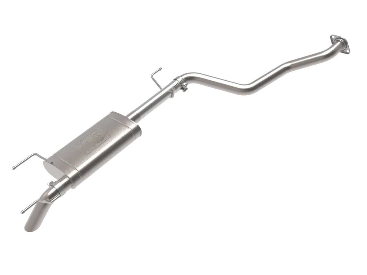 Rock Basher 2-1/2 Inch 409 Stainless Steel Cat-Back Exhaust System Toyota Tacoma 24-26 L4-2.4L (t) aFe Power aFe Power