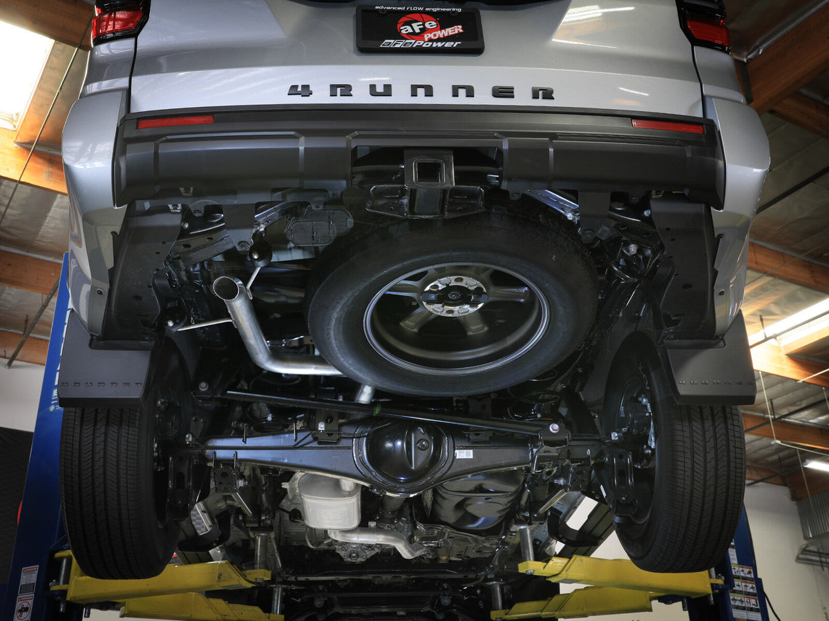 Apollo GT Series 2-1/2 Inch 409 Stainless Steel Cat-Back Hi-Tuck Exhaust System Toyota 4Runner 25-26 L4-2.4L (t) aFe Power aFe Power