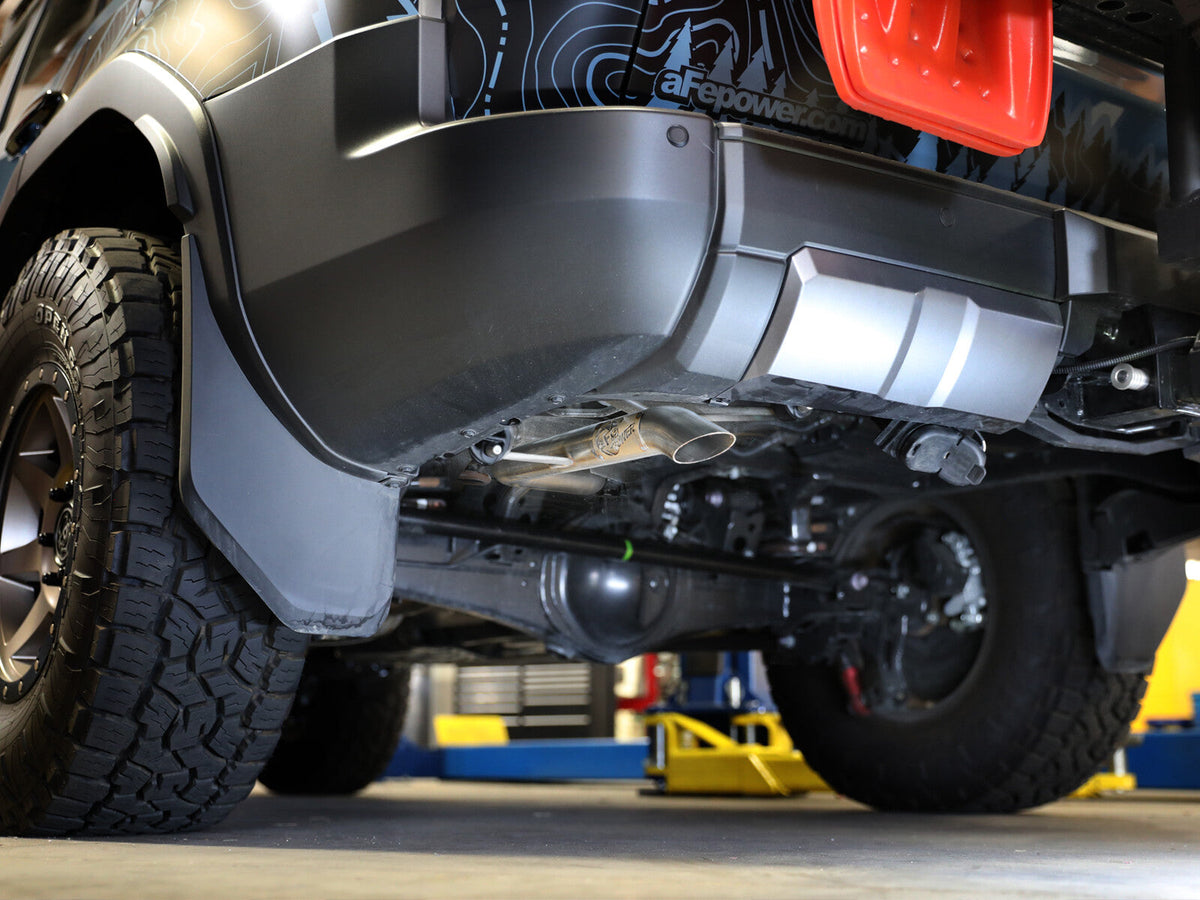 Apollo GT Series 2-1/2 Inch 409 Stainless Steel Axle-Back Hi-Tuck Exhaust System Toyota Land Cruiser (J250) 24-26 L4-2.4L (t) aFe Power aFe Power