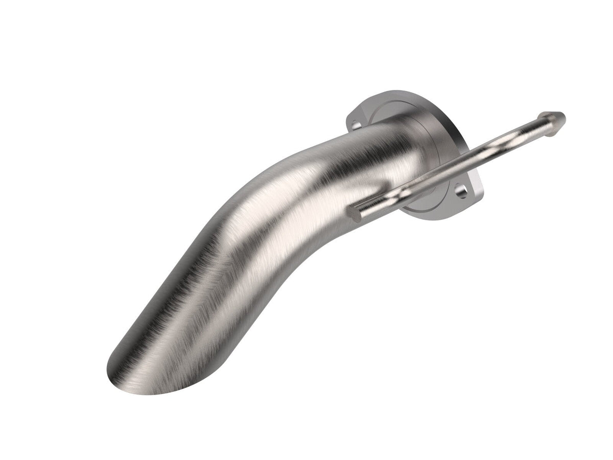 Rock Basher 2-1/2 Inch 409 Stainless Steel Axle-Back Hi-Tuck Exhaust System Toyota Tacoma 24-26 L4-2.4L (t) aFe Power aFe Power