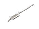 Rock Basher 2-1/2 Inch 409 Stainless Steel Cat-Back Hi-Tuck Exhaust System Toyota Tacoma 05-15 V6-4.0L aFe Power aFe Power