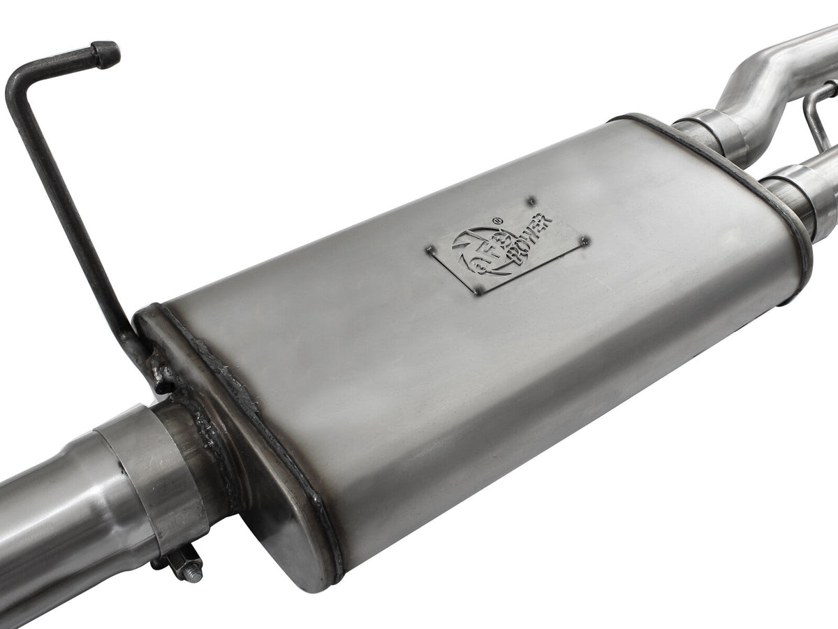 Mach Force-Xp 3 Inch 409 Stainless Steel Cat-Back Hi-Tuck Exhaust System Nissan Frontier 05-19 V6-4.0L aFe Power aFe Power