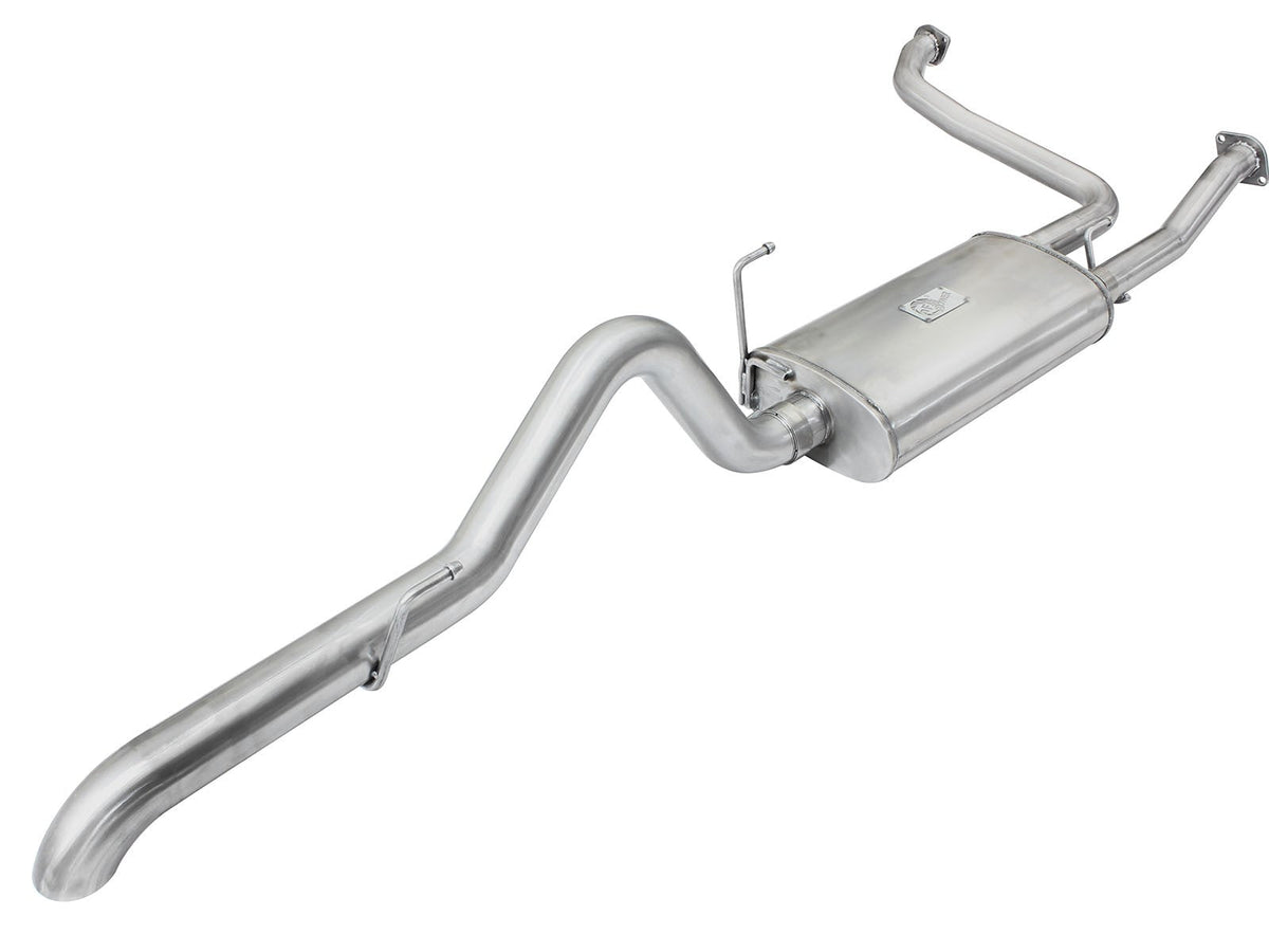 Mach Force-Xp 3 Inch 409 Stainless Steel Cat-Back Hi-Tuck Exhaust System Nissan Xterra 05-15 V6-4.0L aFe Power aFe Power