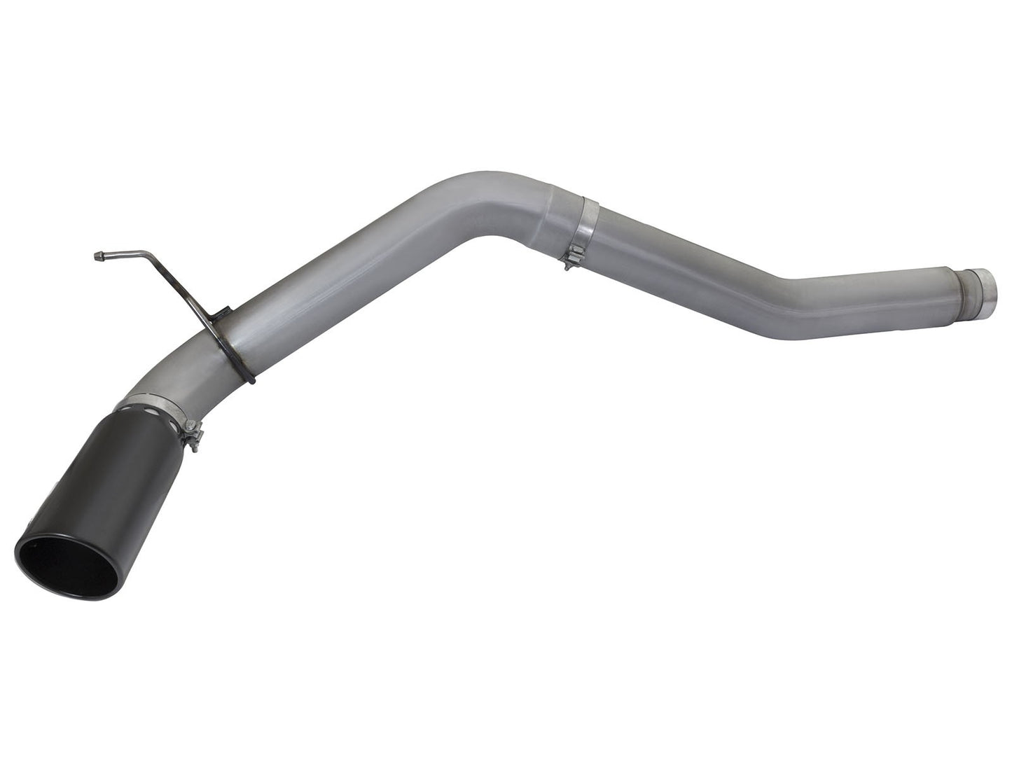 Large Bore-HD 5 Inch Dpf-Back Stainless Steel Exhaust System w/Black Tip Nissan Titan Xd 16-19 V8-5.0L (td) aFe Power