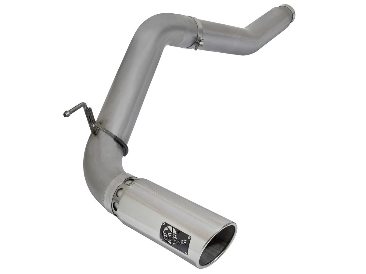 Large Bore-HD 5 Inch Dpf-Back Stainless Steel Exhaust System w/Polished Tip Nissan Titan Xd 16-19 V8-5.0L (td) aFe Power aFe Power