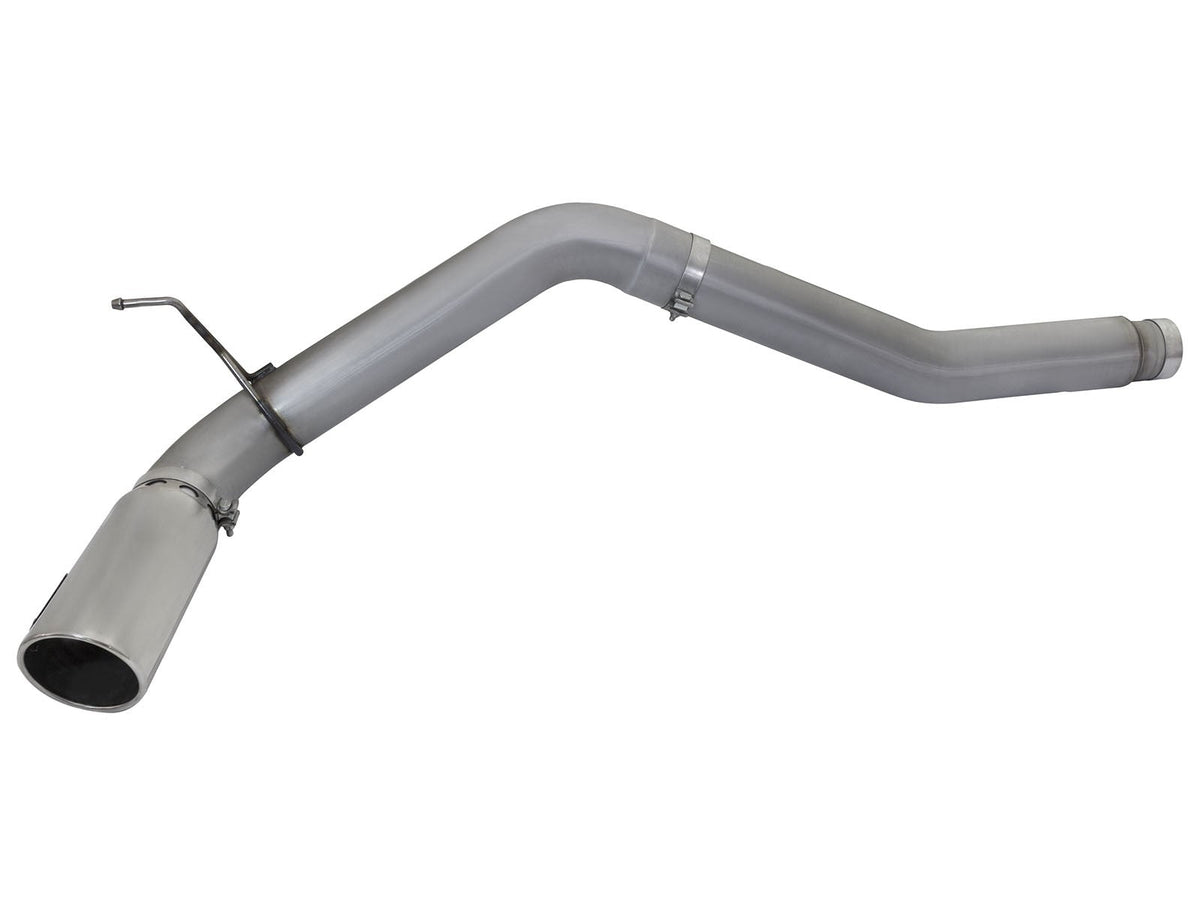 Large Bore-HD 5 Inch Dpf-Back Stainless Steel Exhaust System w/Polished Tip Nissan Titan Xd 16-19 V8-5.0L (td) aFe Power aFe Power