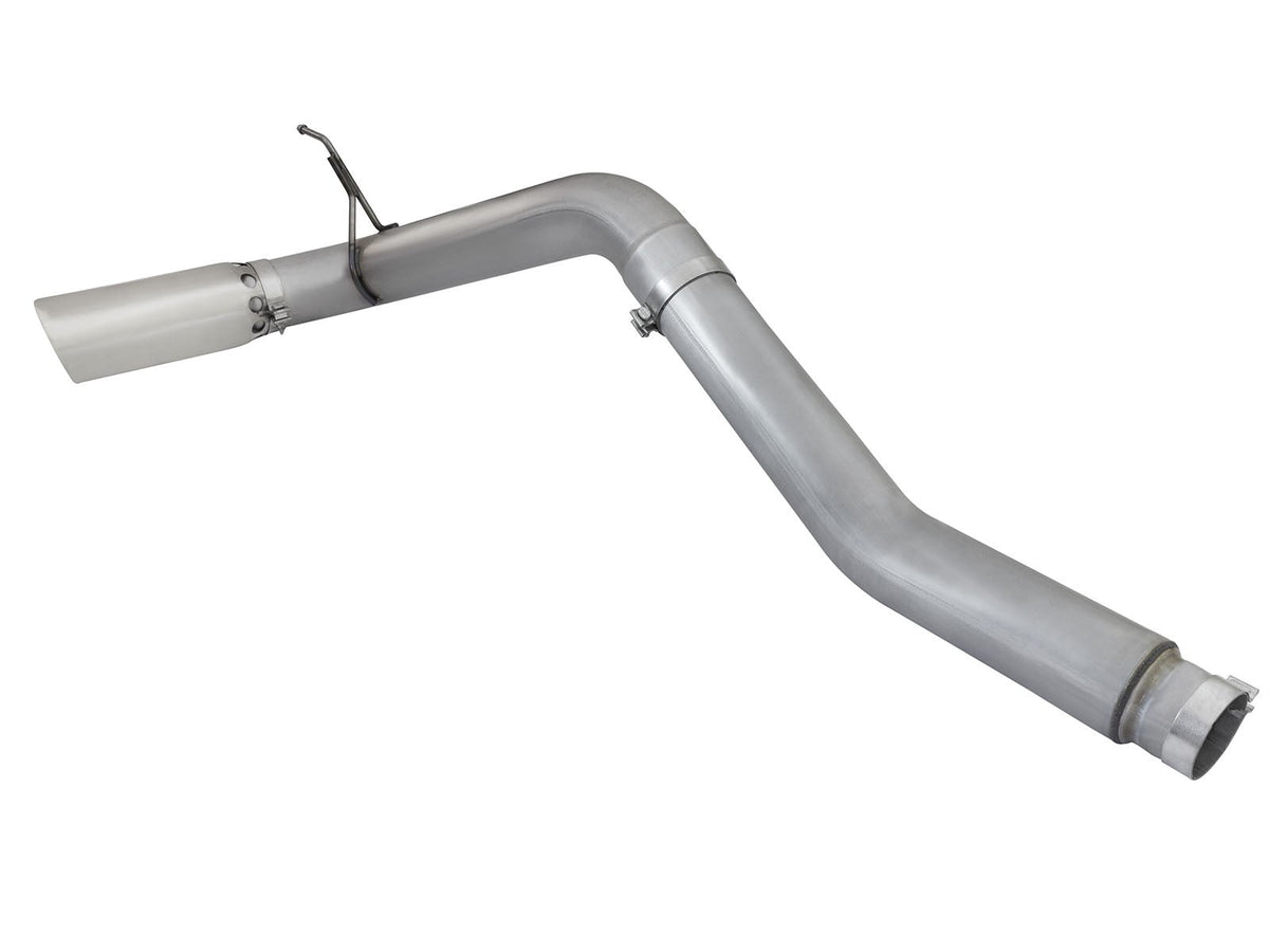Large Bore-HD 5 Inch Dpf-Back Stainless Steel Exhaust System w/Polished Tip Nissan Titan Xd 16-19 V8-5.0L (td) aFe Power aFe Power
