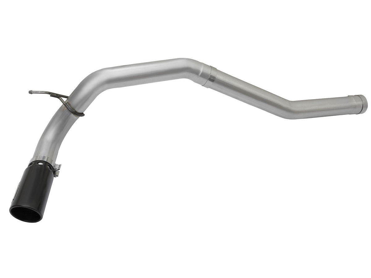 Large Bore-HD 4 Inch Dpf-Back Stainless Steel Exhaust System w/Black Tip Nissan Titan Xd 16-19 V8-5.0L (td) aFe Power aFe Power