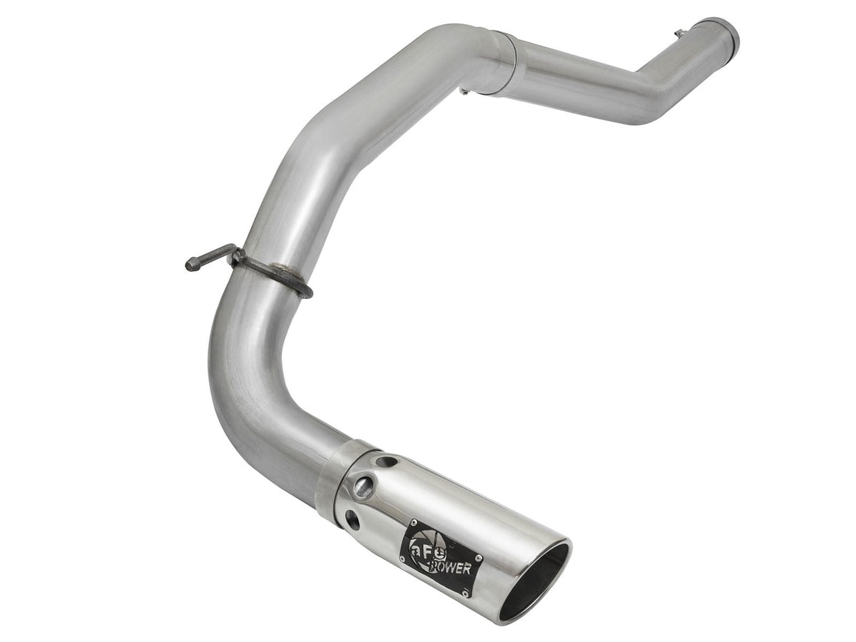 Large Bore-HD 4 Inch Dpf-Back Stainless Steel Exhaust System w/Polished Tip Nissan Titan Xd 16-19 V8-5.0L (td) aFe Power aFe Power