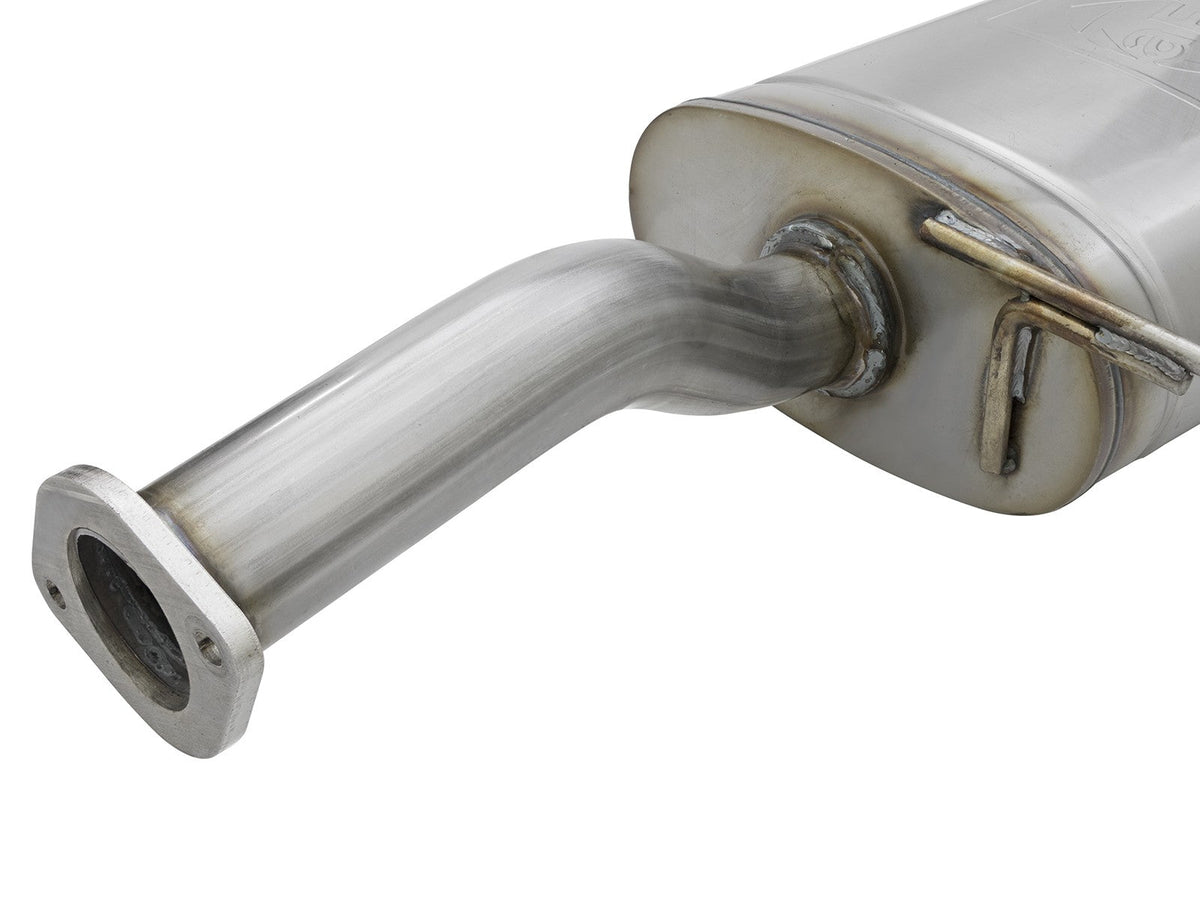 Mach Force-Xp 2-1/2 Inch 409 Stainless Steel Cat-Back Hi-Tuck Exhaust System Nissan Patrol (Y61) 01-19 L6-4.8L 22 ft-lbs Torque Gain aFe Power aFe Power