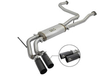 Rebel Series 3 Inch 409 Stainless Steel Cat-Back Exhaust System w/Black Tips Nissan Titan 04-15 V8-5.6L aFe Power aFe Power
