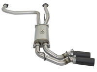 Rebel Series 3 Inch 409 Stainless Steel Cat-Back Exhaust System w/Black Tips Nissan Titan 04-15 V8-5.6L aFe Power aFe Power