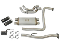 Rebel Series 3 Inch 409 Stainless Steel Cat-Back Exhaust System w/Black Tips Nissan Titan 04-15 V8-5.6L aFe Power aFe Power