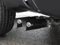 Rebel Series 3 Inch 409 Stainless Steel Cat-Back Exhaust System w/Black Tips Nissan Titan 04-15 V8-5.6L aFe Power aFe Power