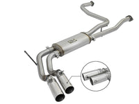 Rebel Series 3 Inch 409 Stainless Steel Cat-Back Exhaust System w/Polished Tip Nissan Titan 04-15 V8-5.6L aFe Power aFe Power