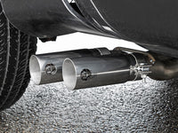 Rebel Series 3 Inch 409 Stainless Steel Cat-Back Exhaust System w/Polished Tip Nissan Titan 04-15 V8-5.6L aFe Power aFe Power